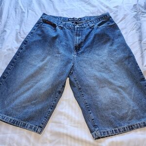 DrunknMunky Denim Y2K Shorts Men's Blue SIZE 36 IS USED
